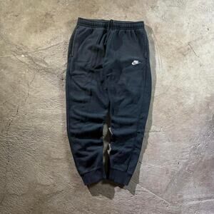 Black Nike Mini Logo Joggers Sweatpants